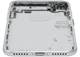 Back Housing W/ Small Components Pre-Installed For iPhone 7 (Pull) (Silver)