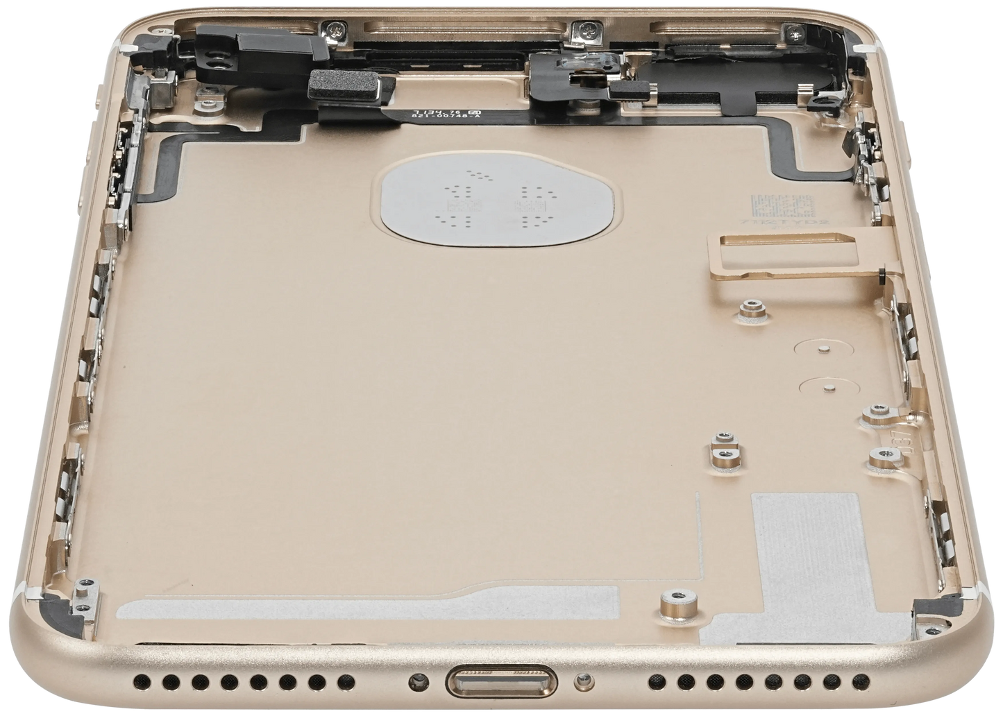 Back Housing W/ Small Components Pre-Installed For iPhone 7 Plus (Pull) (Gold)