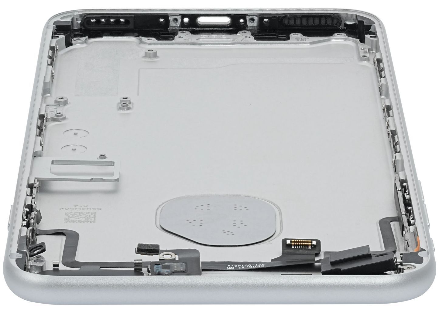 Back Housing W/ Small Components Pre-Installed For iPhone 7 Plus (Pull) (Silver)