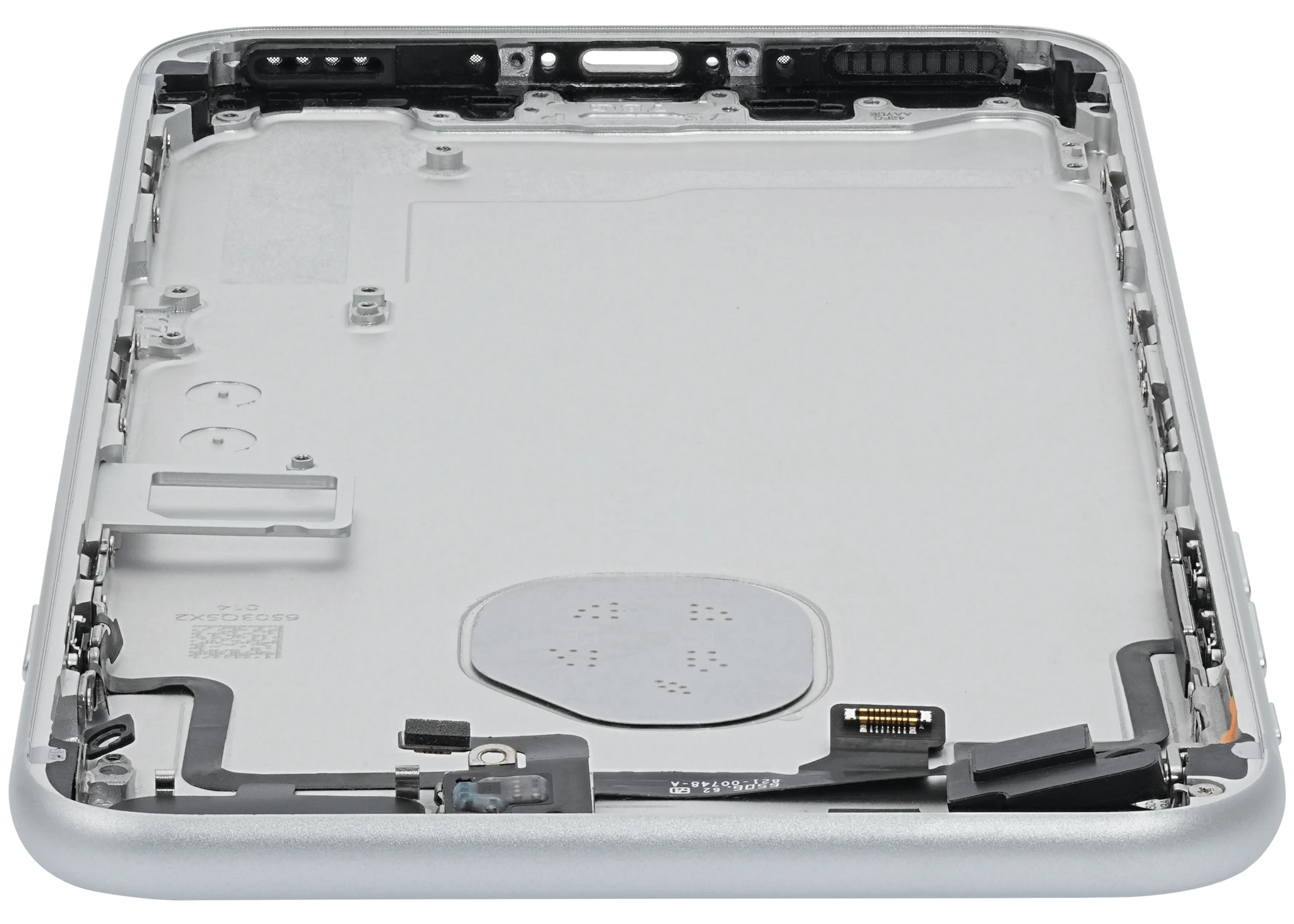 Back Housing W/ Small Components Pre-Installed For iPhone 7 Plus (Pull) (Silver)