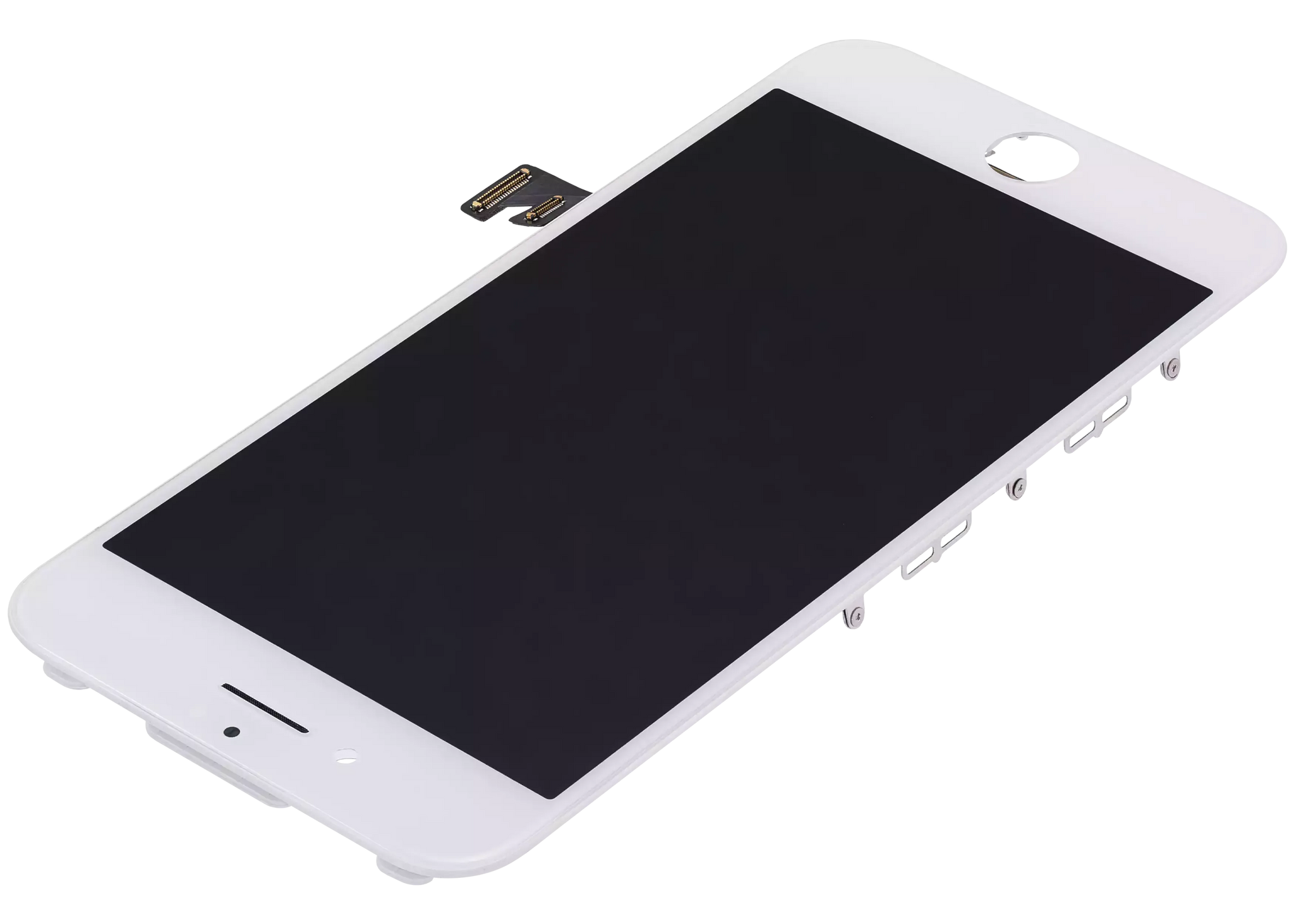 LCD Assembly With Steel Plate For iPhone 7 (Refurbished) (White)