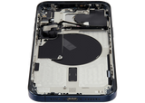 Back Housing W/ Small Parts For iPhone 15 Pro Max (US Version) (Pull) (Blue Titanium)