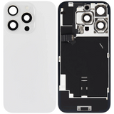 Back Glass w/ MagSafe Magnet & NFC & Flashlight Flex For iPhone 16 Pro (Pull) (White Titanium)