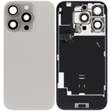 Back Glass w/ MagSafe Magnet & NFC & Flashlight Flex For iPhone 16 Pro (Pull) (Natural Titanium)