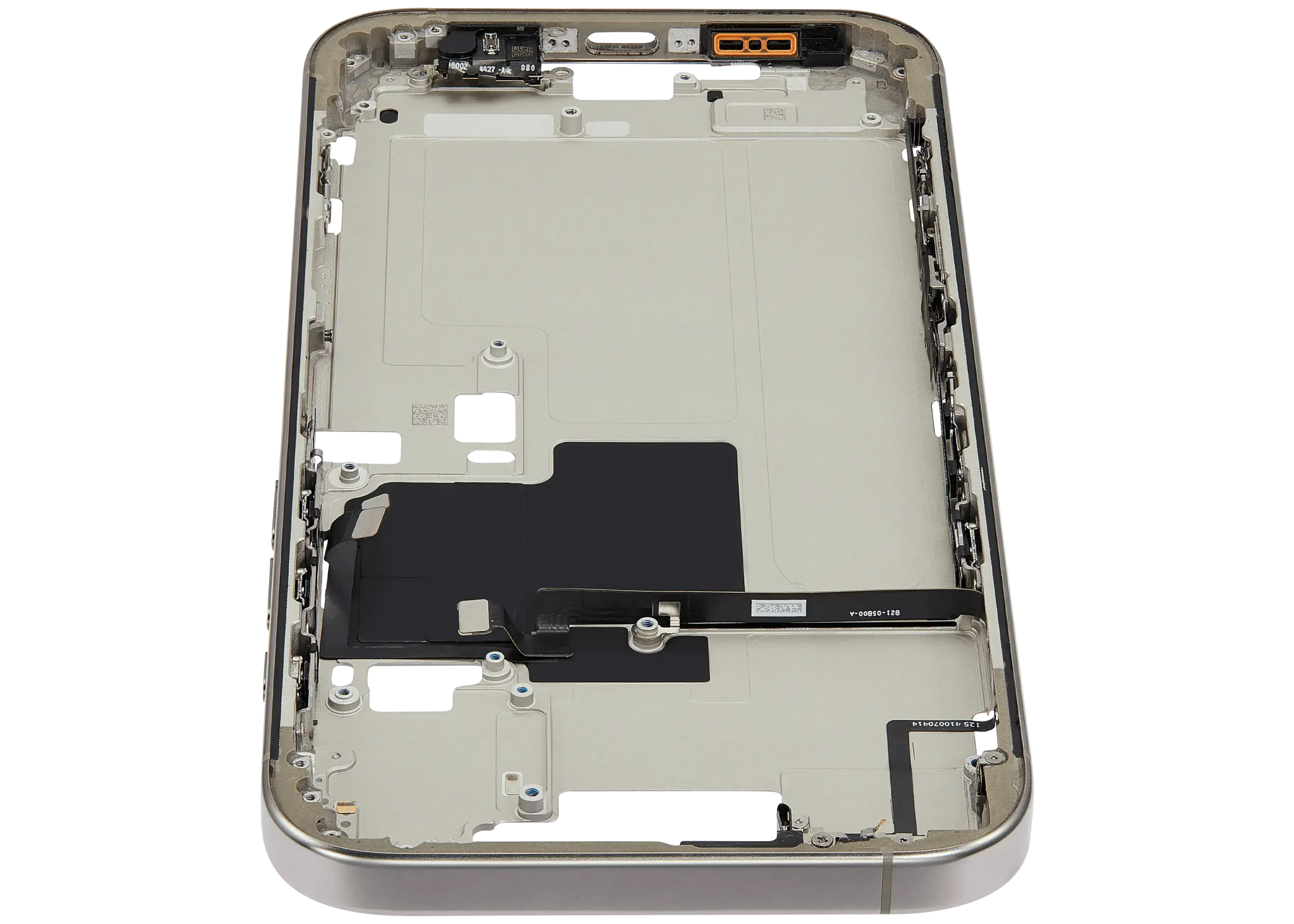 Mid-Frame Housing W/ Small Parts For iPhone 16 Pro Max (EU / Global Version) (Pull) (Natural Titanium)