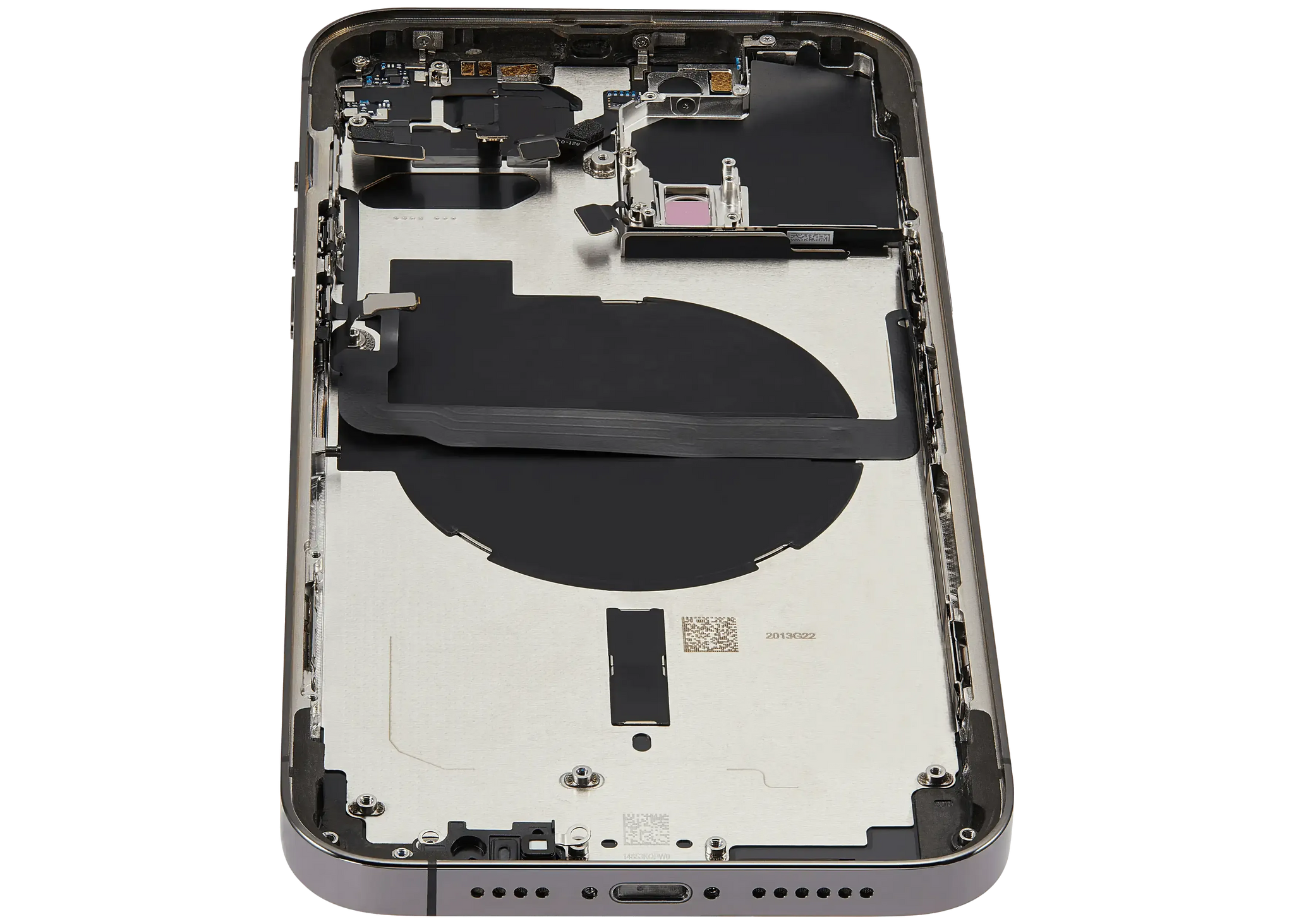 Back Housing W/ Small Parts For iPhone 13 Pro Max (EU / Global Version) (Used OEM) (Pull) (Graphite)