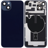 Back Glass w/ MagSafe Magnet & NFC & Flashlight Flex For iPhone 14 Plus (Pull) (Midnight)