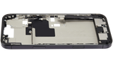 Mid-Frame Housing W/ Charging Port Flex & Small Parts For iPhone 16 Pro Max (EU / Global Version) (Pull) (Black Titanium)