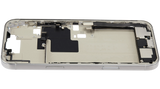 Mid-Frame Housing W/ Charging Port Flex & Small Parts For iPhone 16 Pro Max (EU / Global Version) (Used OEM Pull: Grade C) (White Titanium)