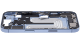 Mid-Frame Housing W/ Charging Port Flex & Small Parts For iPhone 17 (EU / Global Version) (Pull) (Mist Blue)