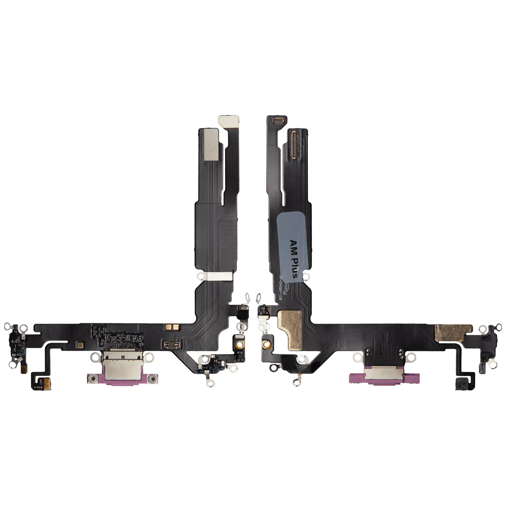 Charging Port Flex Cable For iPhone 16 (Pull) (Pink)