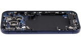 Back Housing W/ Charging Port Flex & Small Parts For iPhone 17 Pro (EU / Global Version) (Pull) (Deep Blue)