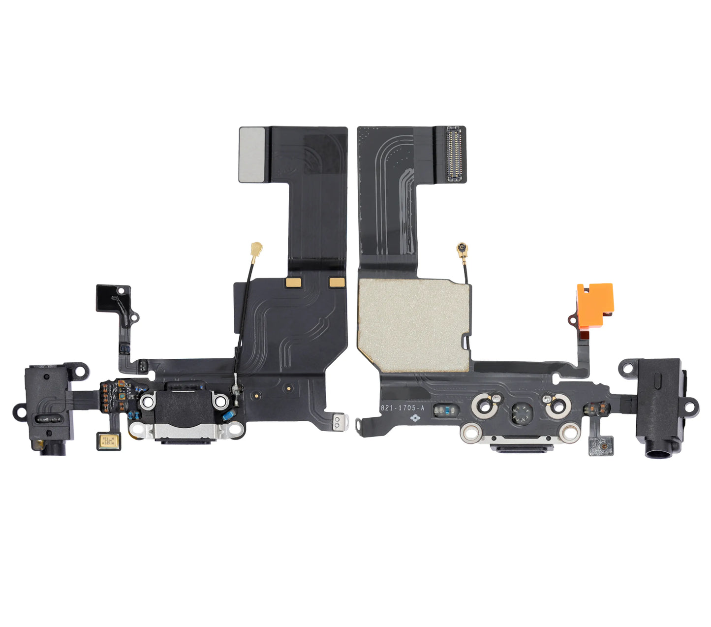 Charging Port Flex Cable For iPhone 5C (Pull) (Black)