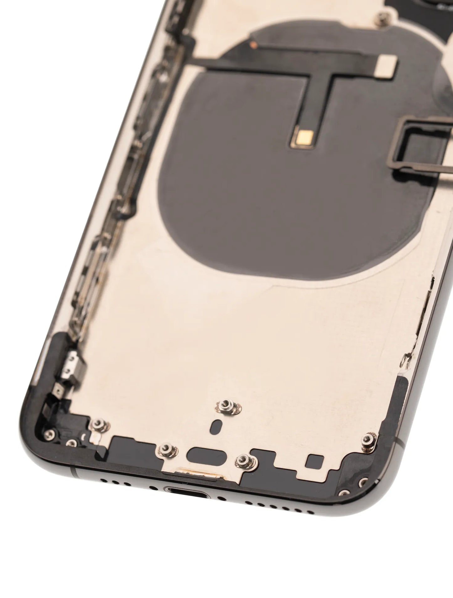 Back Housing W/ Small Components Pre-Installed For iPhone XS (Used OEM) (Pull) (Space Gray)