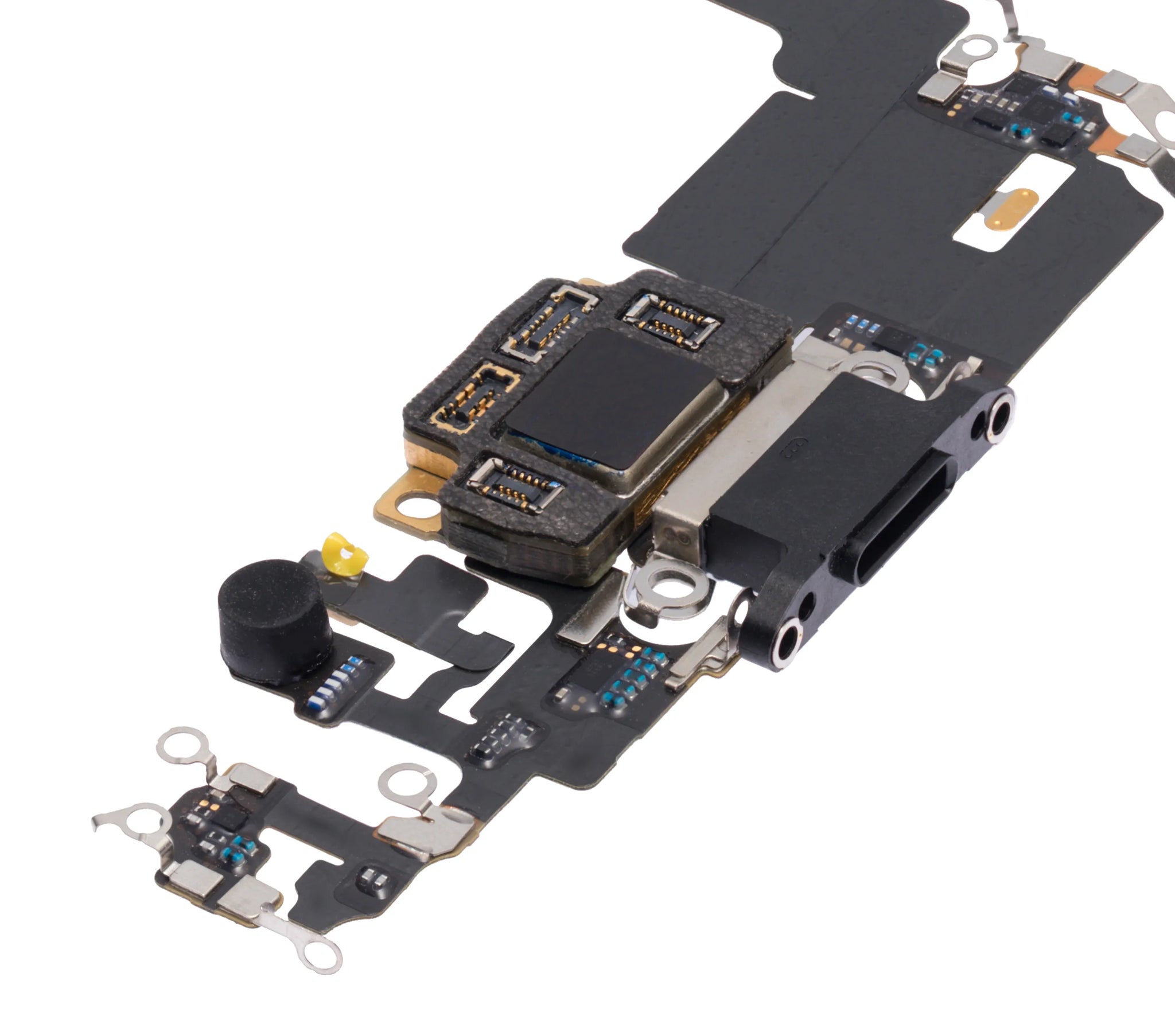 Charging Port Flex Cable With Board For iPhone 11 Pro (Used OEM) (Pull) (Space Gray)