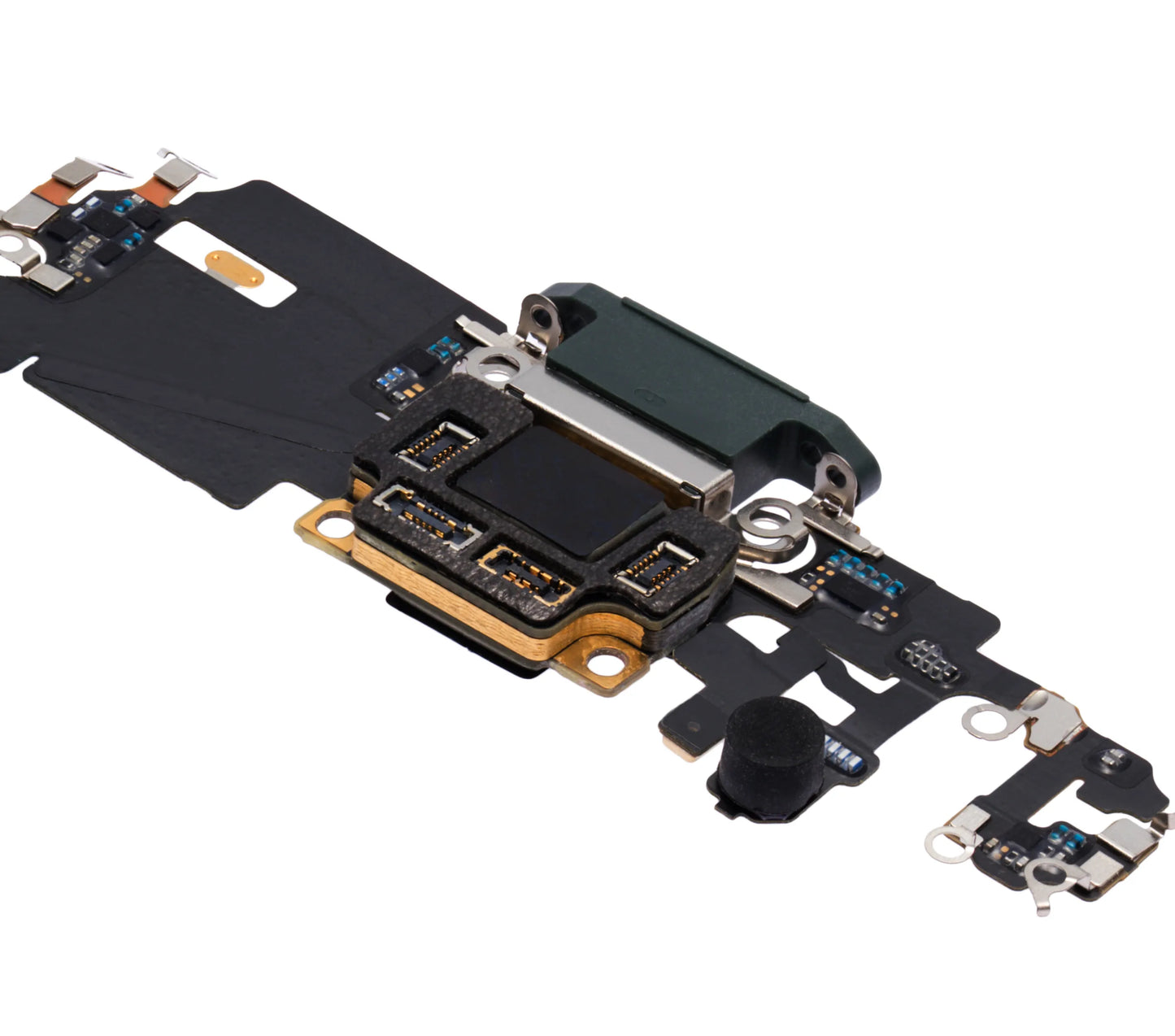 Charging Port Flex Cable With Board For iPhone 11 Pro (Used OEM) (Pull) (Midnight Green)