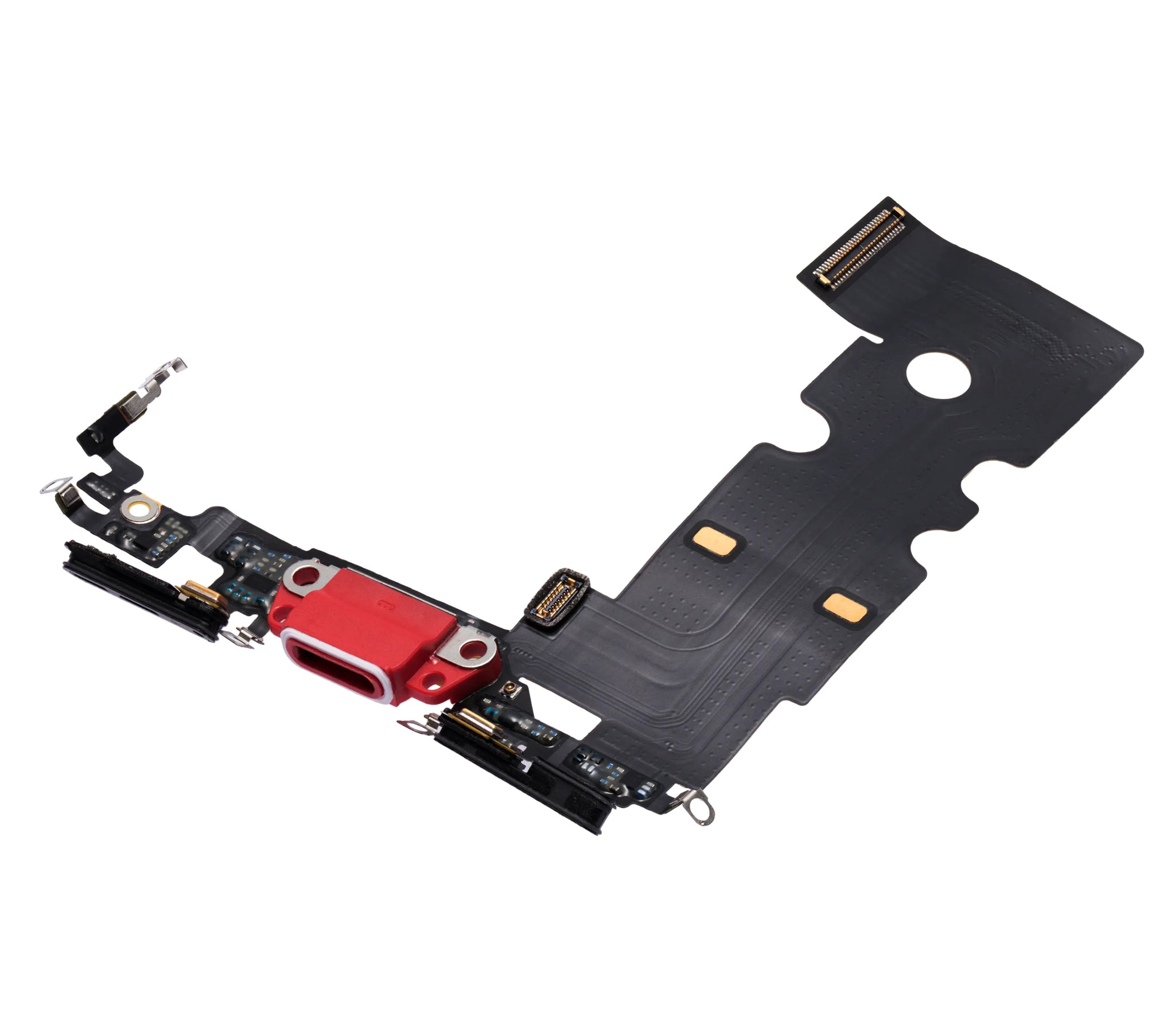 Charging Port Flex Cable For iPhone SE (2020) (Used OEM) (Pull) (Red)