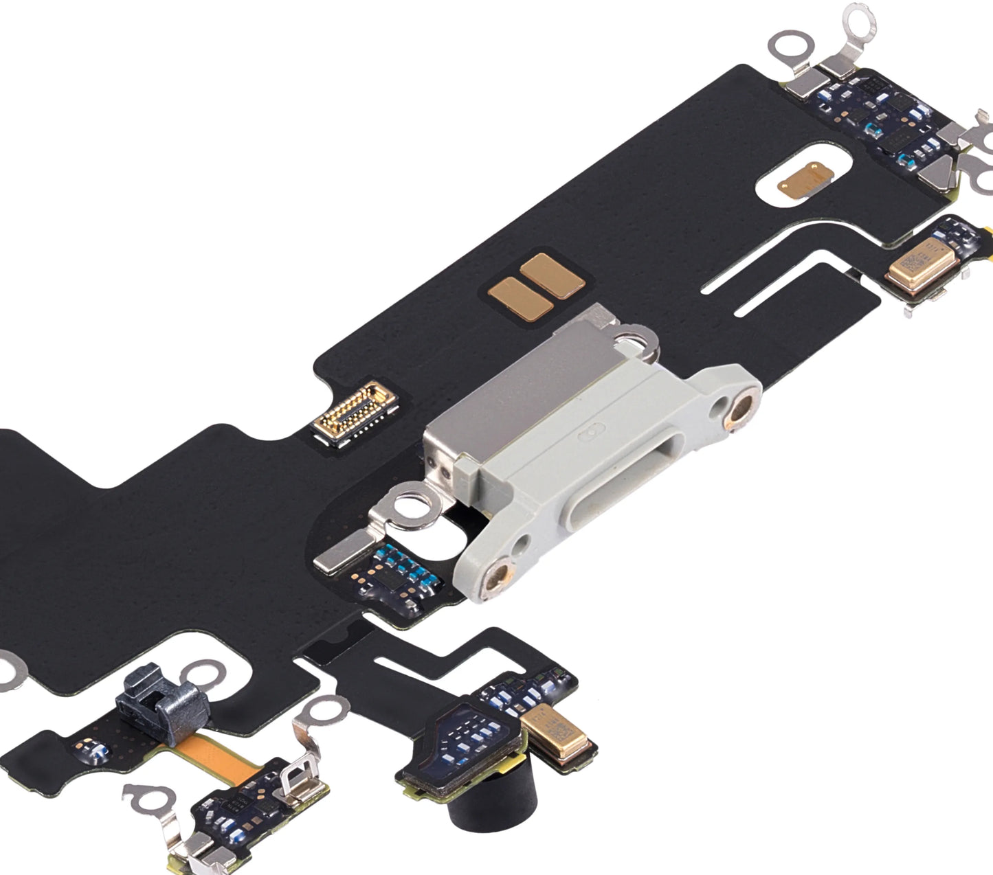 Charging Port Flex Cable For iPhone 13 Pro (Pull) (Silver)