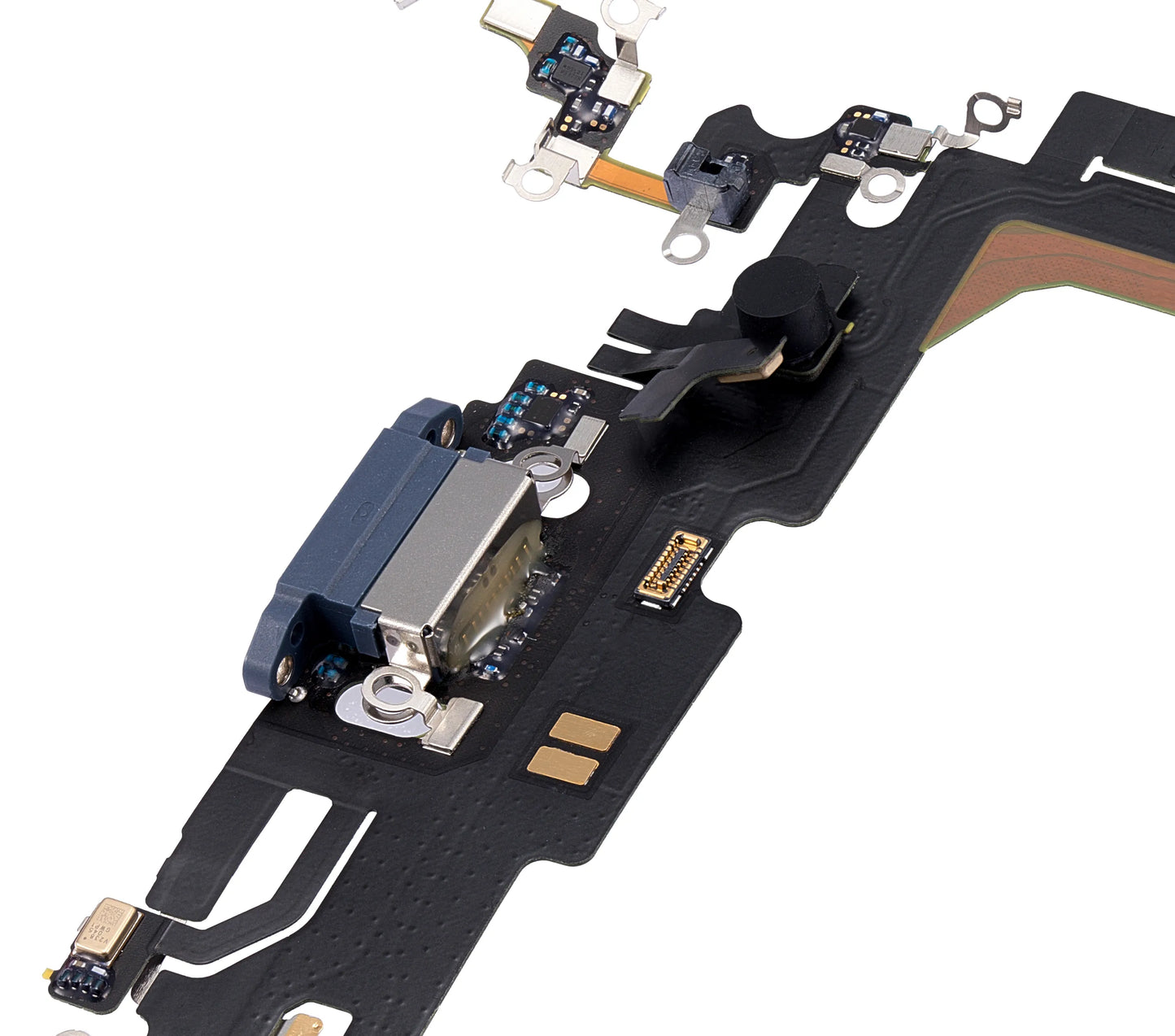 Charging Port Flex Cable For iPhone 13 Pro Max (Pull) (Sierra Blue)