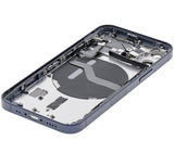 Back Housing W/ Small Parts For iPhone 12 Mini (EU / Global Version) (Pull) (Blue)