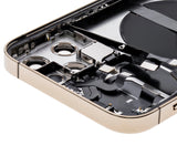 Back Housing W/ Small Parts For iPhone 12 Pro (US Version) (Used OEM) (Pull) (Gold)