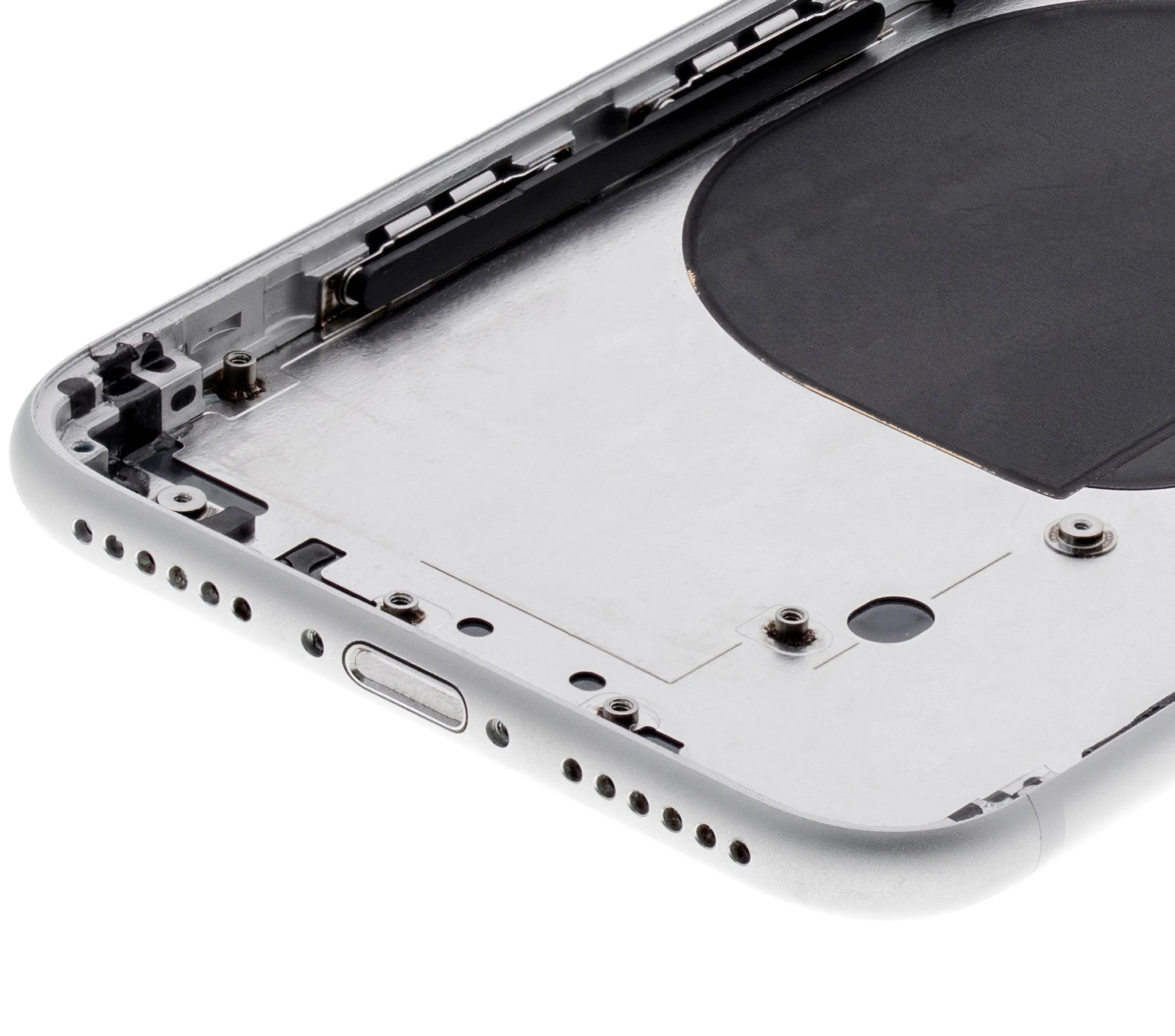 Back Housing W/ Small Components Pre-Installed For iPhone SE (2020) (Used OEM) (Pull) (White)