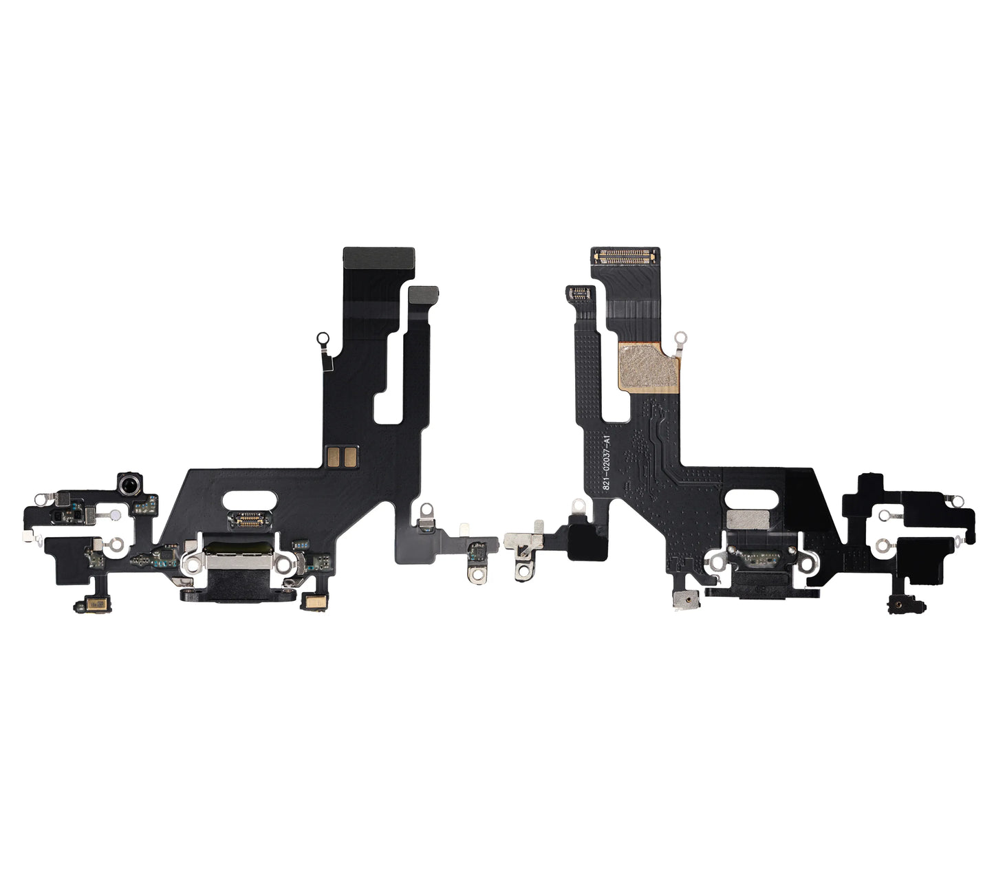 Charging Port Flex Cable For iPhone 11 (Aftermarket Plus) (Black)
