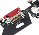 Charging Port Flex Cable For iPhone 11 (Red) (Pull)
