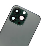 Back Housing W/ Charging Port Flex & Small Parts For iPhone 13 Pro (US Version) (Used OEM) (Pull) (Alpine Green)