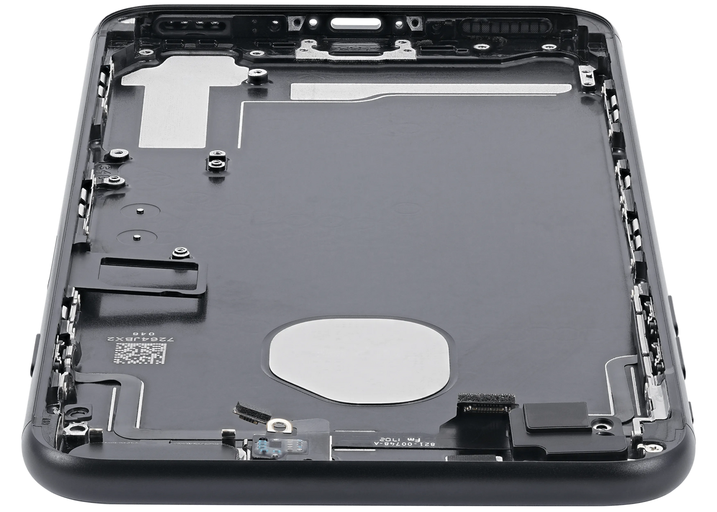 Back Housing W/ Small Components Pre-Installed For iPhone 7 Plus (Pull) (Matte Black)