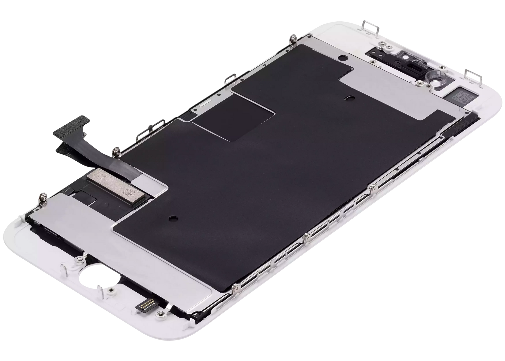 LCD Assembly With Steel Plate For iPhone 8 / SE (2020 / 2022) (Refurbished) (White)