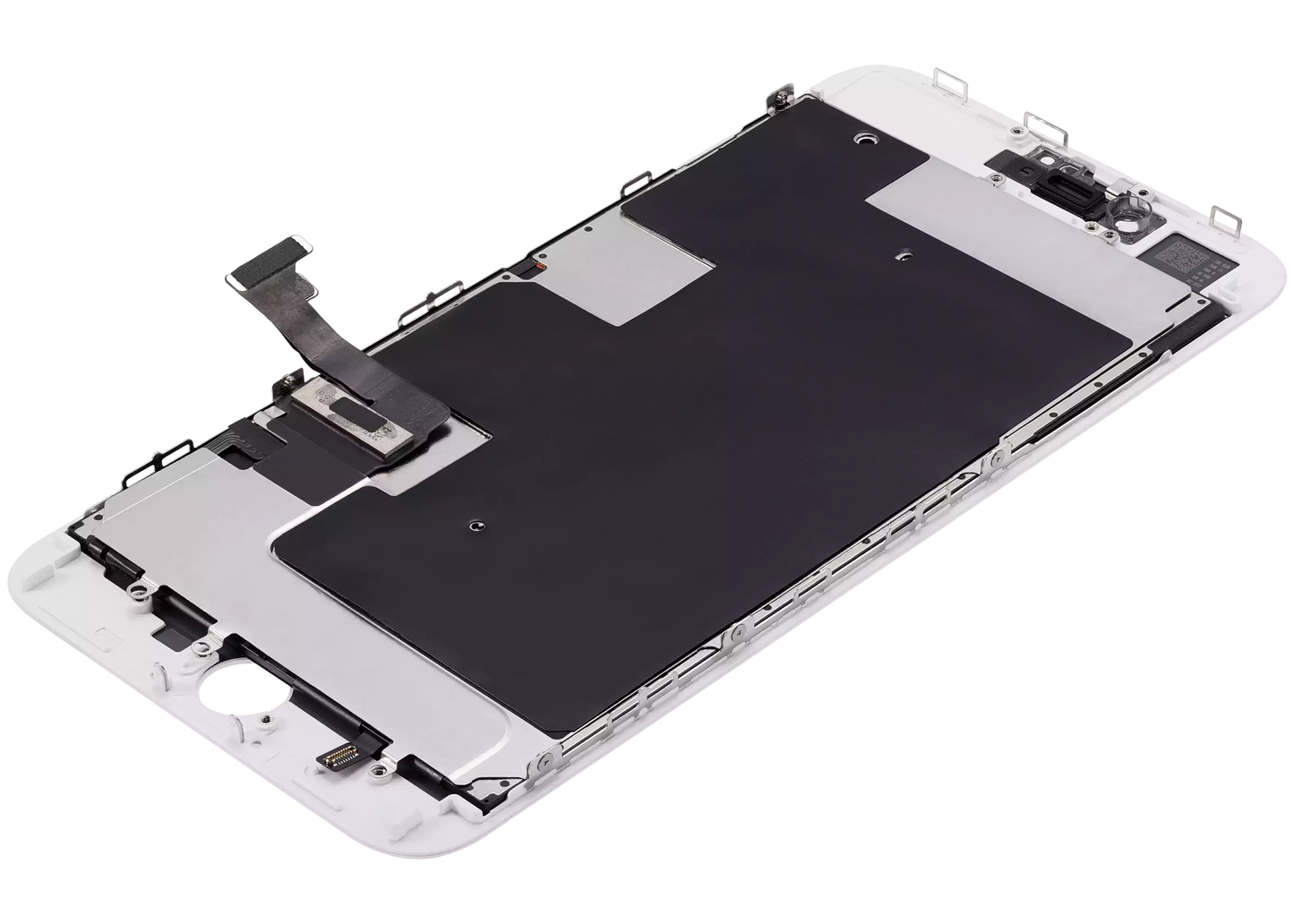 LCD Assembly With Steel Plate For iPhone 8 Plus (Refurbished) (White)