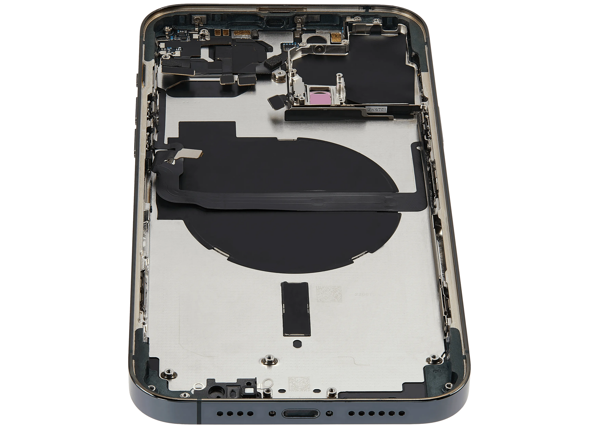 Back Housing W/ Small Parts For iPhone 13 Pro Max (EU / Global Version) (Used OEM) (Pull) (Alpine Green)