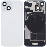 Back Glass w/ MagSafe Magnet & NFC & Flashlight Flex For iPhone 15 (Pull) (Blue)