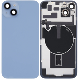 Back Glass w/ MagSafe Magnet & NFC & Flashlight Flex For iPhone 14 Plus (Pull) (Blue)
