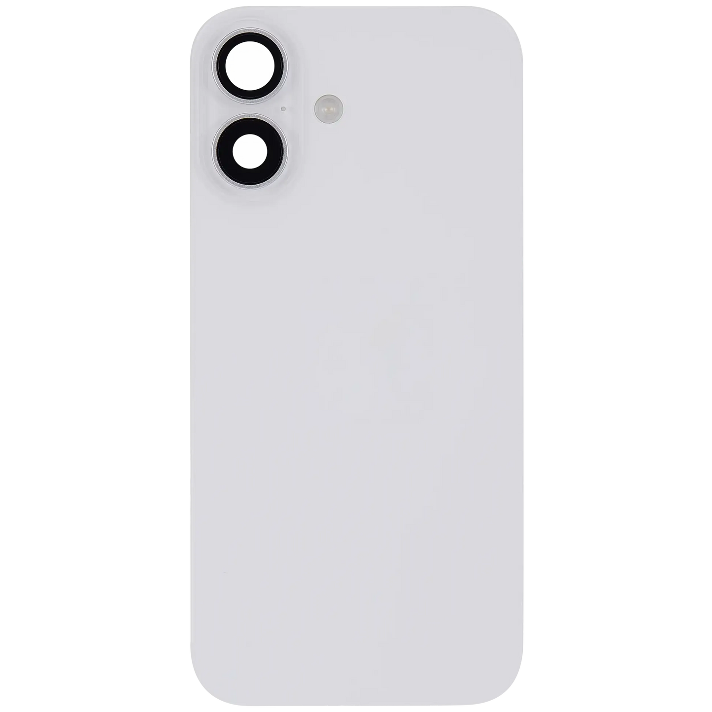Back Glass w/ MagSafe Magnet & NFC & Flashlight Flex For iPhone 16 (Pull) (White)