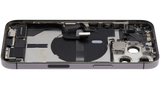 Back Housing W/ Charging Port Flex & Small Parts For iPhone 13 Pro (US Version) (Used OEM) (Pull) (Graphite)