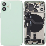 Back Housing W/ Charging Port Flex & Small Parts For iPhone 12 Mini (EU / Global Version) (Pull) (Green)