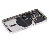 Back Housing W/ Small Parts For iPhone 14 Pro (US Version) (Pull) (Silver)