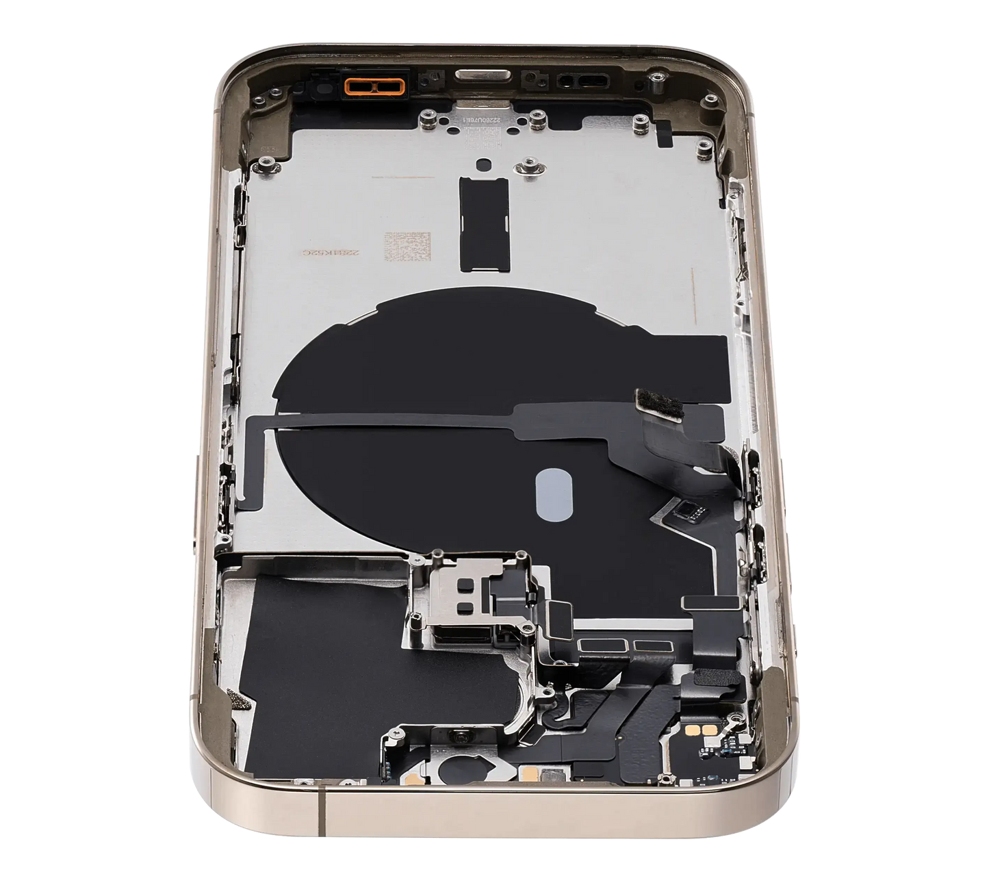 Back Housing W/ Small Parts For iPhone 14 Pro (US Version) (Pull) (Gold)