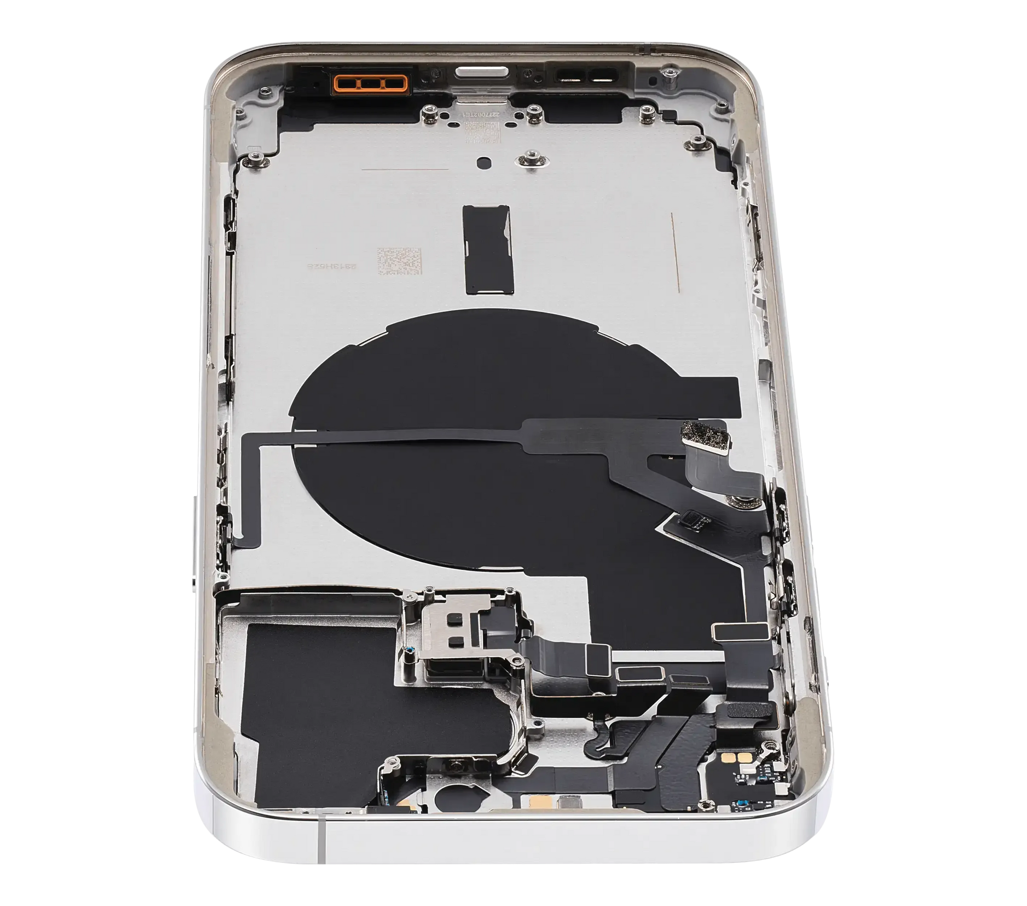 Back Housing W/ Small Parts For iPhone 14 Pro Max (US Version) (Pull) (Silver)