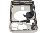 Mid-Frame Housing W/ Charging Port Flex & Small Parts For iPhone 15 Pro Max (Pull) (Natural Titanium)
