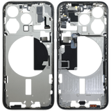 Mid-Frame Housing W/ Small Parts For iPhone 15 Pro (EU / Global Version) (Pull) (White Titanium)