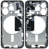 Mid-Frame Housing W/ Small Parts For iPhone 15 Pro (EU / Global Version) (Pull) (Natural Titanium)