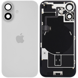 Back Glass w/ MagSafe Magnet & NFC & Flashlight Flex For iPhone 17 (Pull) (White)
