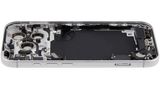 Back Housing W/ Charging Port Flex & Small Parts For iPhone 17 Pro (EU / Global Version) (Pull) (Silver)