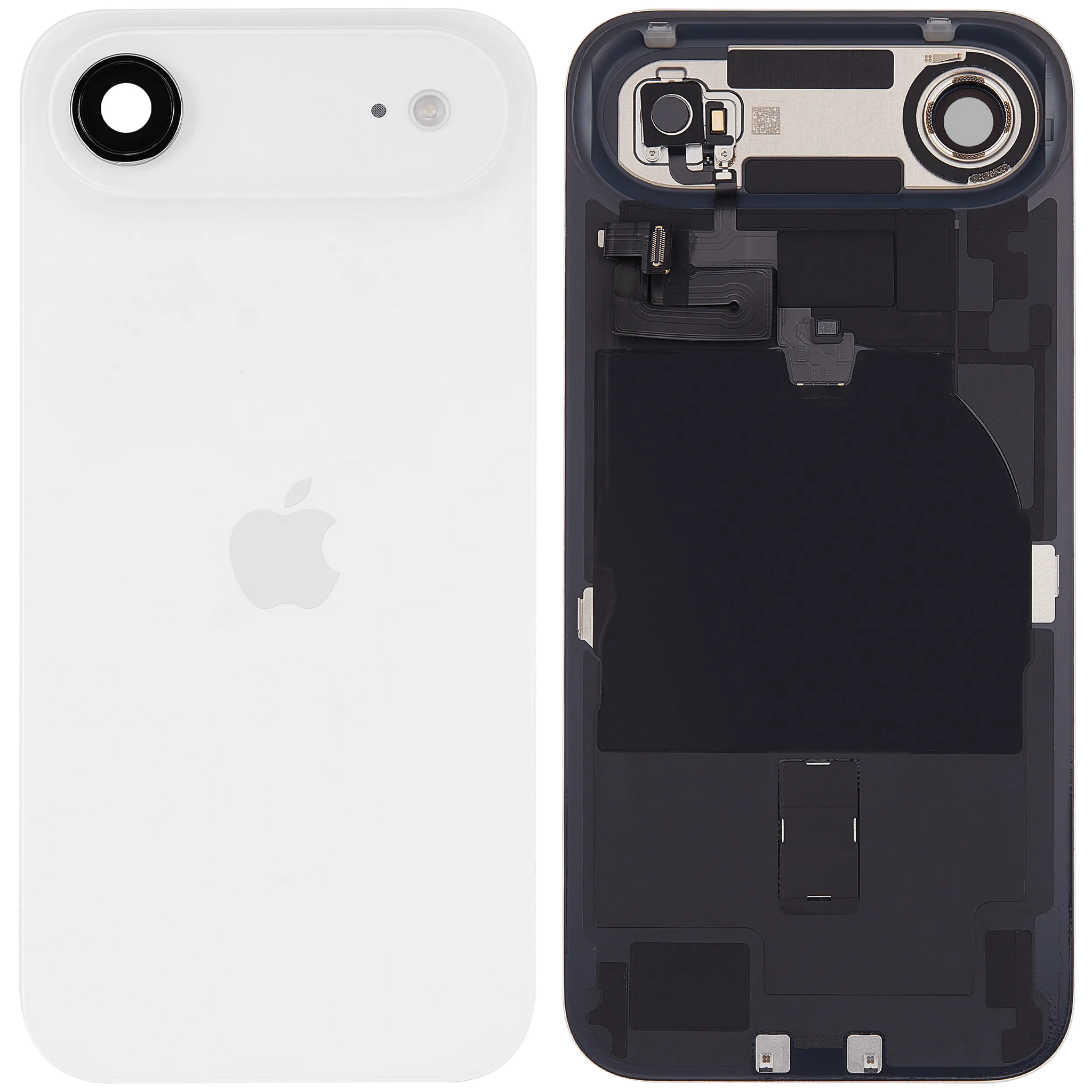 Back Glass W/ MagSafe Magnet & NFC & Flashlight Flex For iPhone Air (Pull) (White)