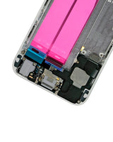 Back Housing W/ Small Components Pre-Installed For iPhone 6 (Used OEM) (Pull) (Silver)