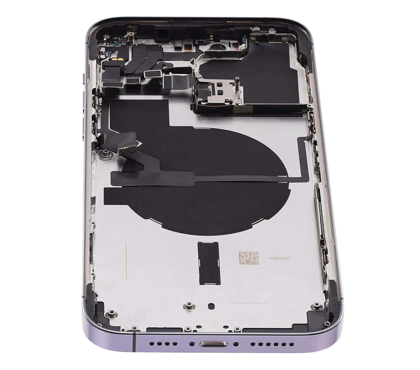 Back Housing W/ Small Parts For iPhone 14 Pro Max (US Version) (Pull) (Deep Purple)