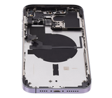 Back Housing W/ Small Parts For iPhone 14 Pro Max (US Version) (Pull) (Deep Purple)